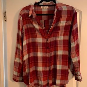 Long sleeve flannel